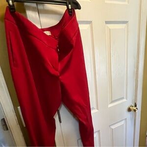 Red Kasper pants